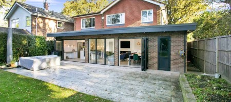 Rear extension and new kitchen in Hook, Hampshire